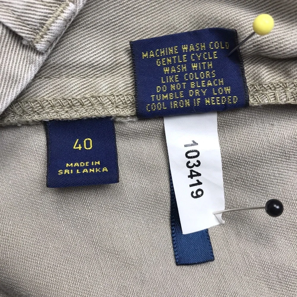 VTG Polo Ralph Lauren Short Chino Men 40x8